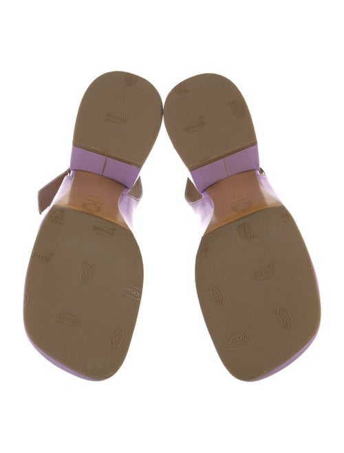 Dries Van Noten Leather Slingback Pumps