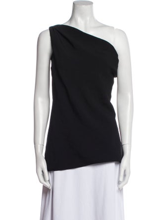 Dries Van Noten One-Shoulder Sleeveless Top