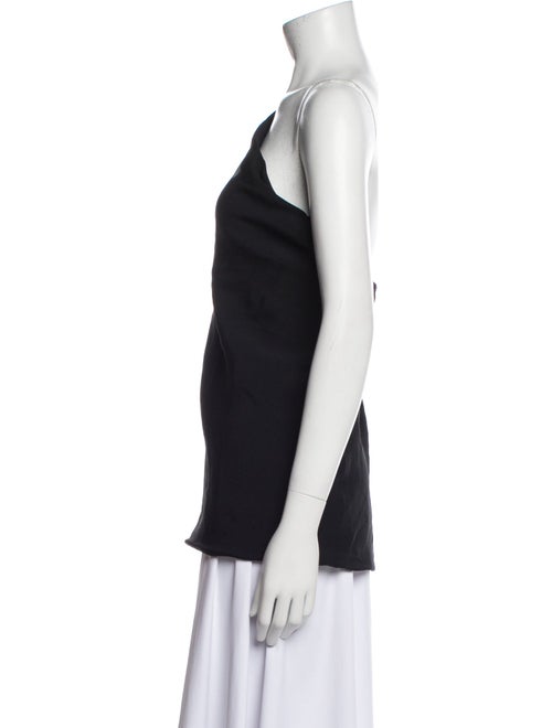 Dries Van Noten One-Shoulder Sleeveless Top