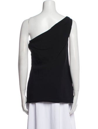 Dries Van Noten One-Shoulder Sleeveless Top