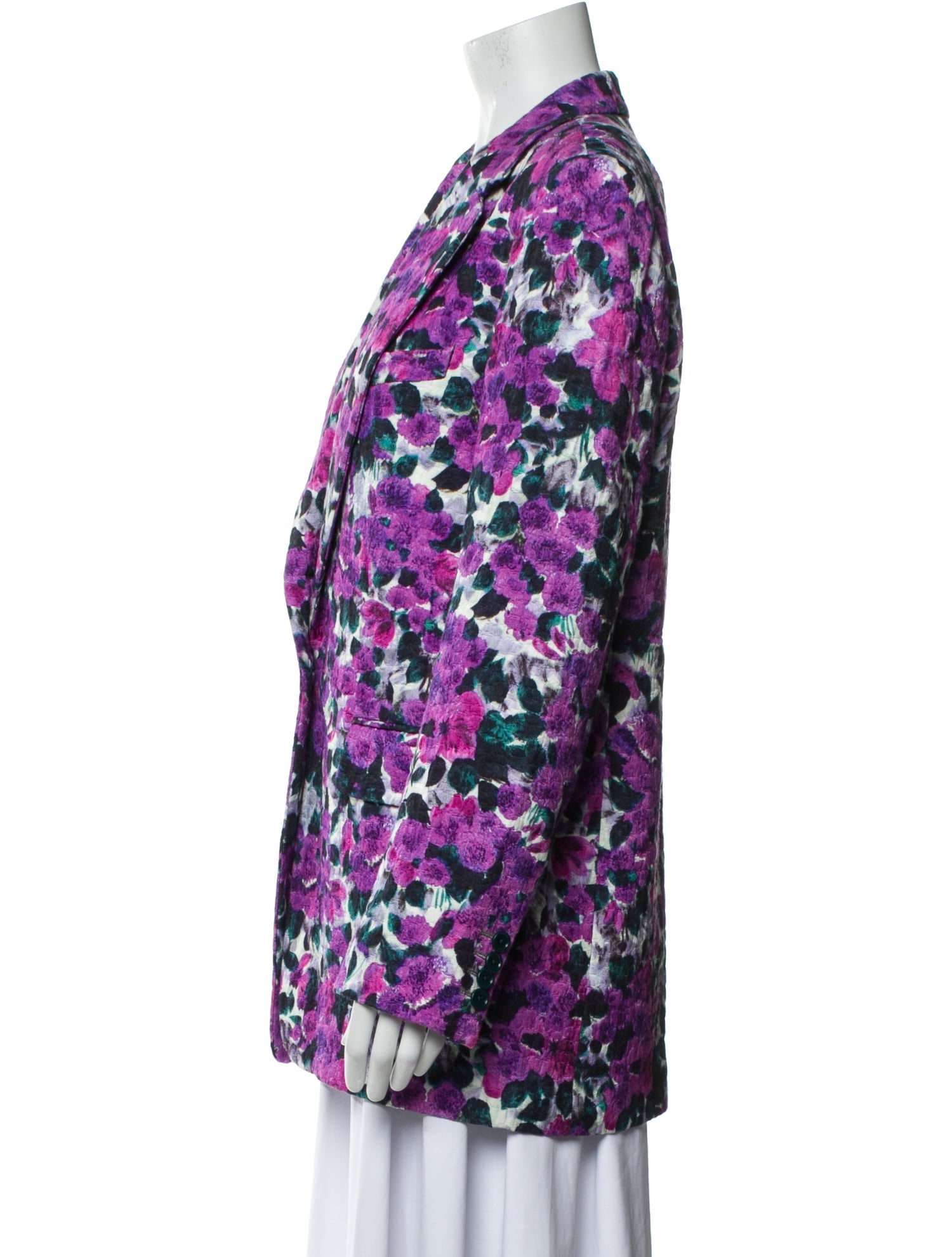 Dries Van Noten Floral Print Blazer w/ Tags