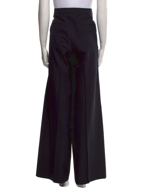 Dries Van Noten Wool Wide Leg Pants
