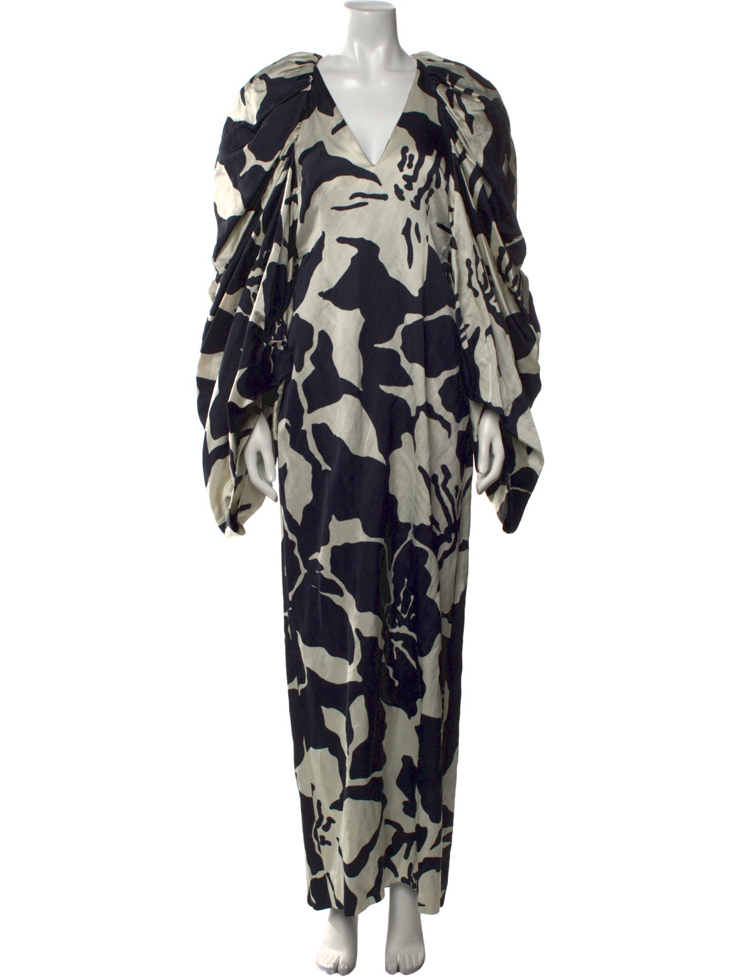 Dries Van Noten Printed Long Dress
