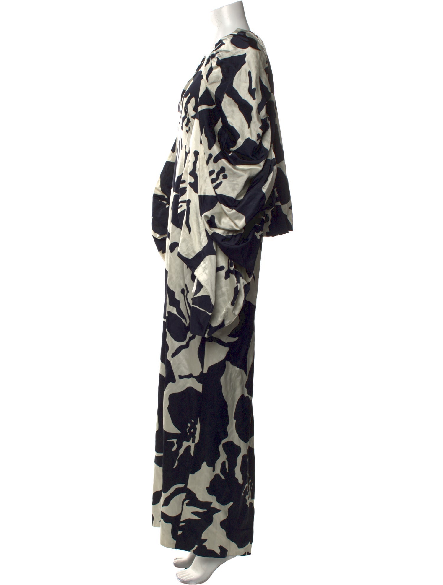 Dries Van Noten Printed Long Dress