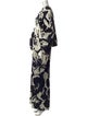 Dries Van Noten Printed Long Dress