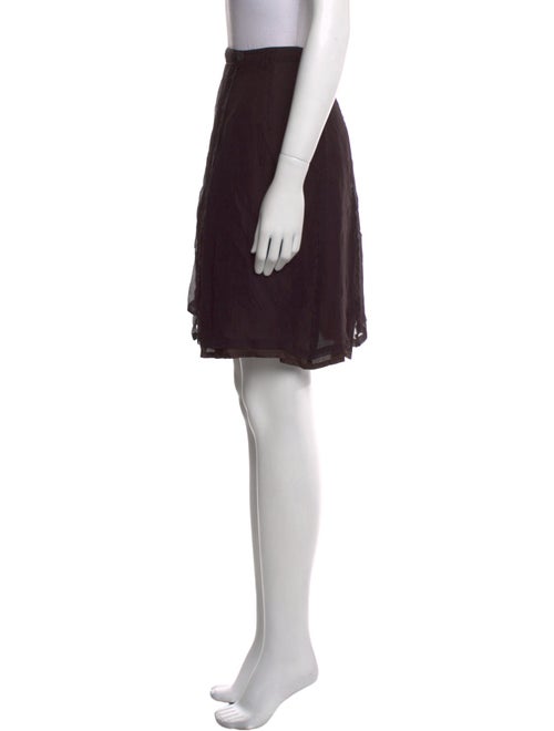 Dries Van Noten Silk Mini Skirt