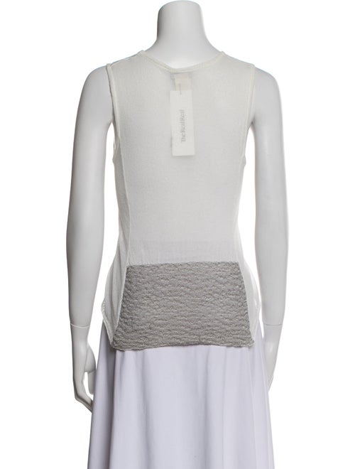 Dries Van Noten Crew Neck Sleeveless Top