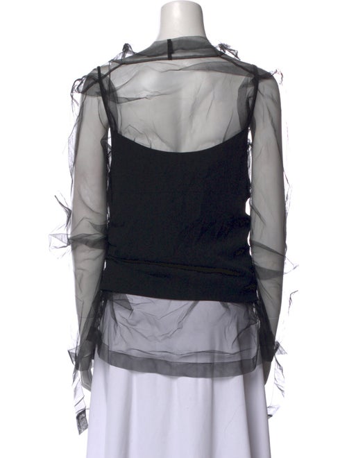 Dries Van Noten V-Neck Long Sleeve Tunic