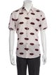 Dries Van Noten Printed Short Sleeve Shirt