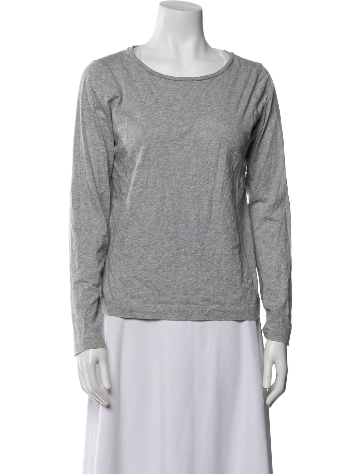 Dries Van Noten Scoop Neck Long Sleeve Sweatshirt