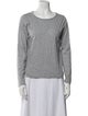 Dries Van Noten Scoop Neck Long Sleeve Sweatshirt
