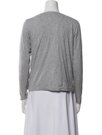 Dries Van Noten Scoop Neck Long Sleeve Sweatshirt