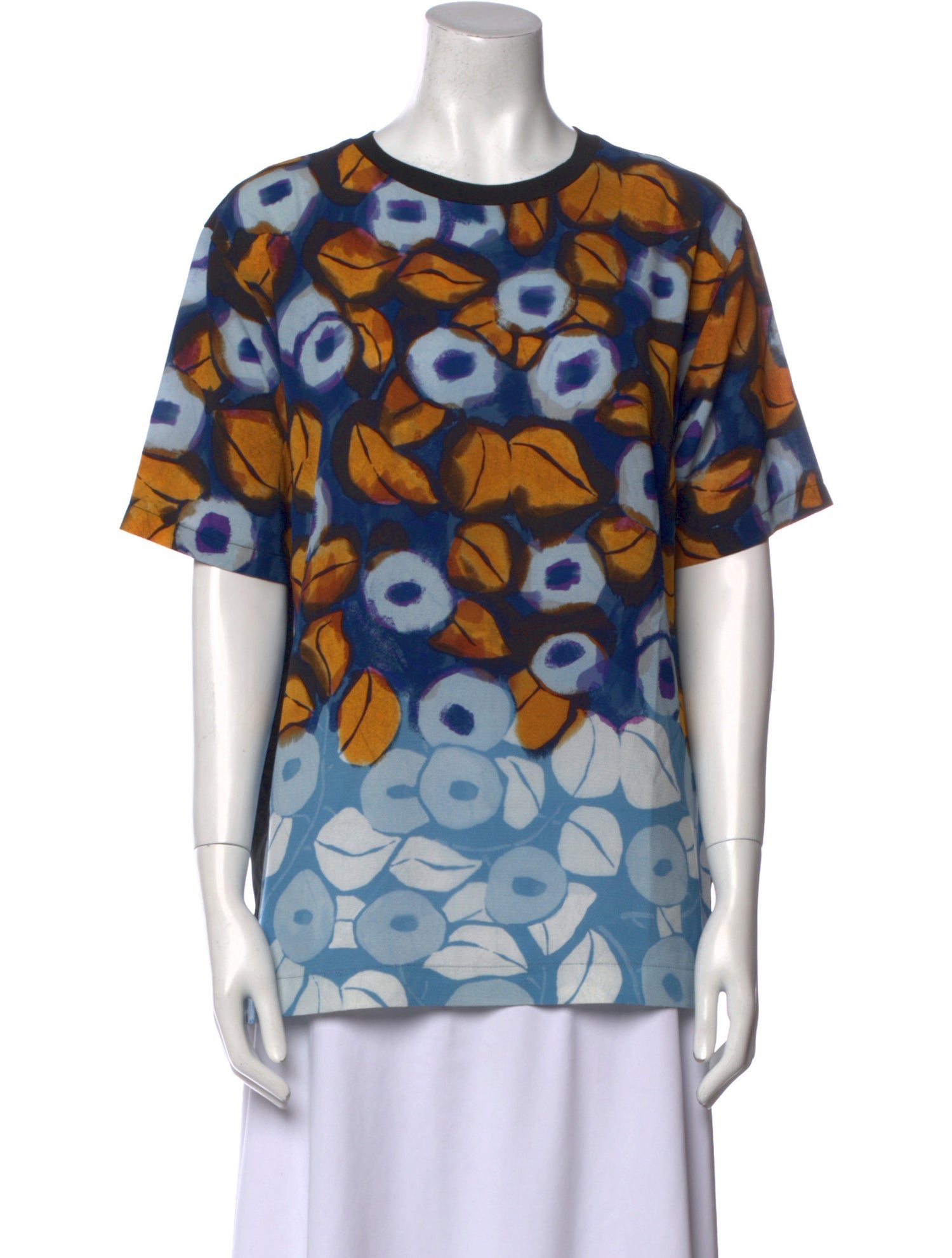 Dries Van Noten Printed Crew Neck T-Shirt