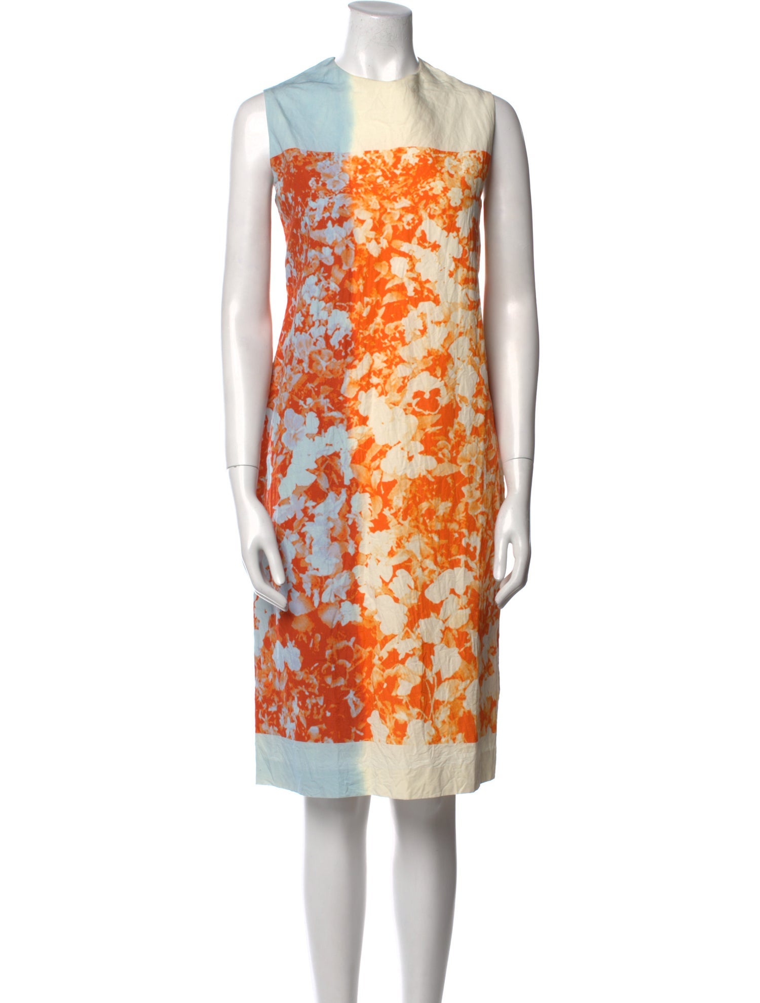 Dries Van Noten Floral Print Midi Length Dress