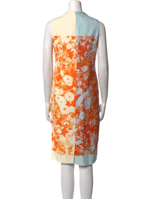 Dries Van Noten Floral Print Midi Length Dress
