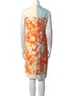 Dries Van Noten Floral Print Midi Length Dress