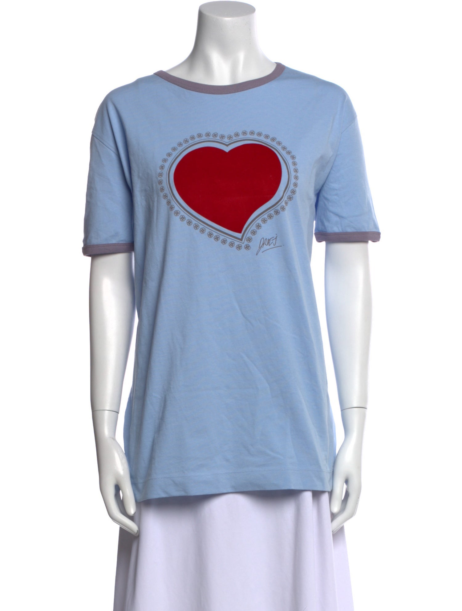 Dries Van Noten Graphic Print Crew Neck T-Shirt