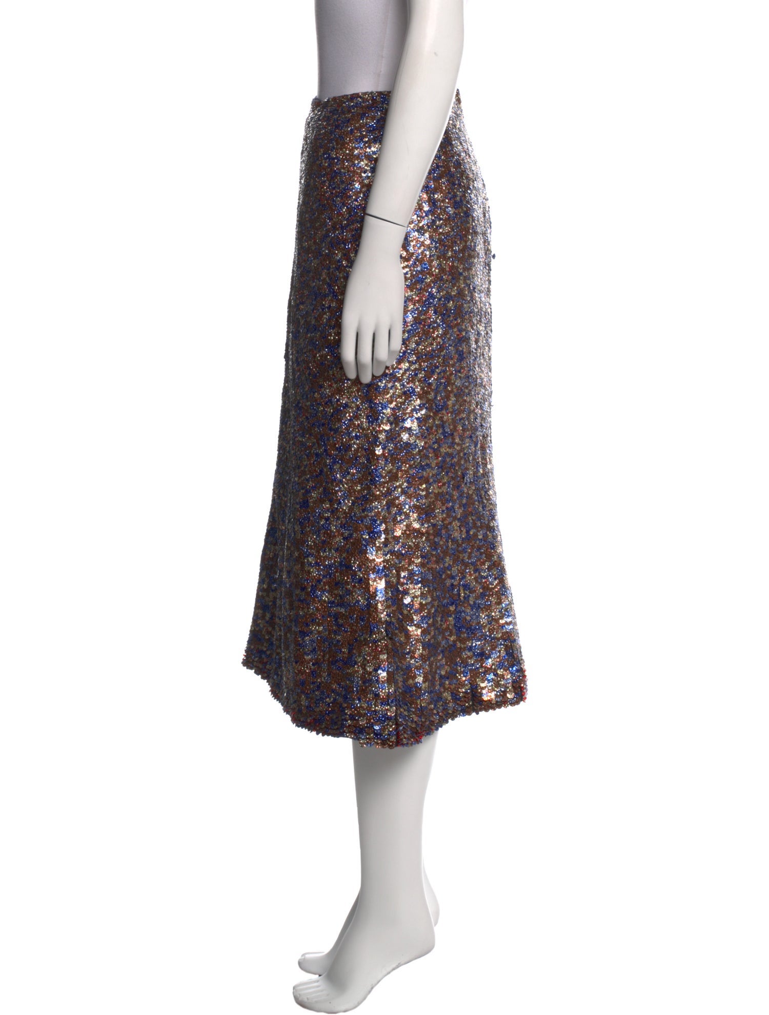 Dries Van Noten Wool Midi Length Skirt w/ Tags