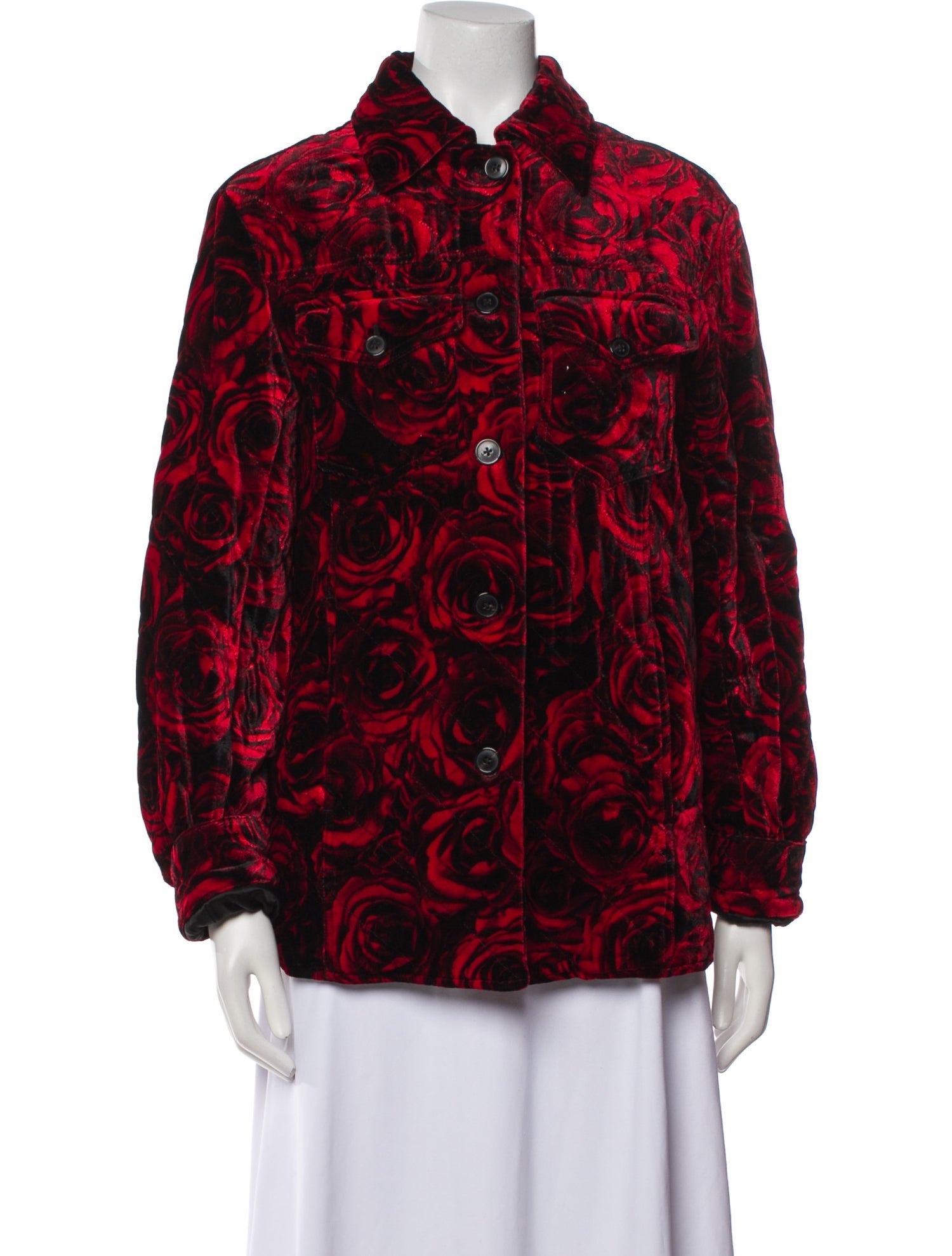 Dries Van Noten Floral Print Jacket