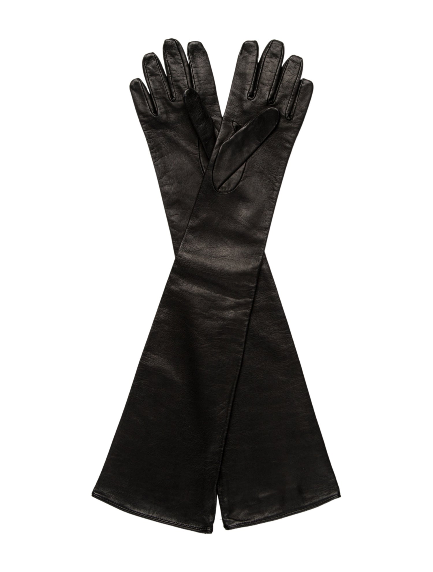 Dries Van Noten Leather Winter Gloves