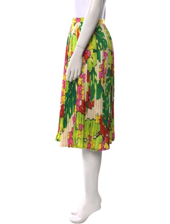 Dries Van Noten Printed Knee-Length Skirt