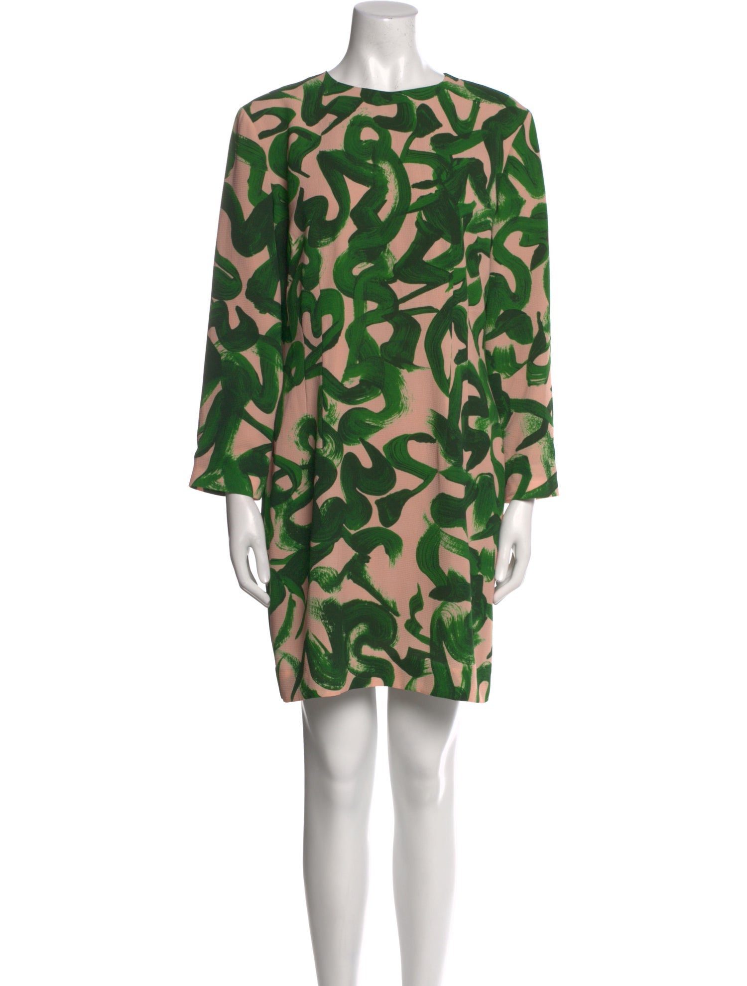 Dries Van Noten Printed Mini Dress