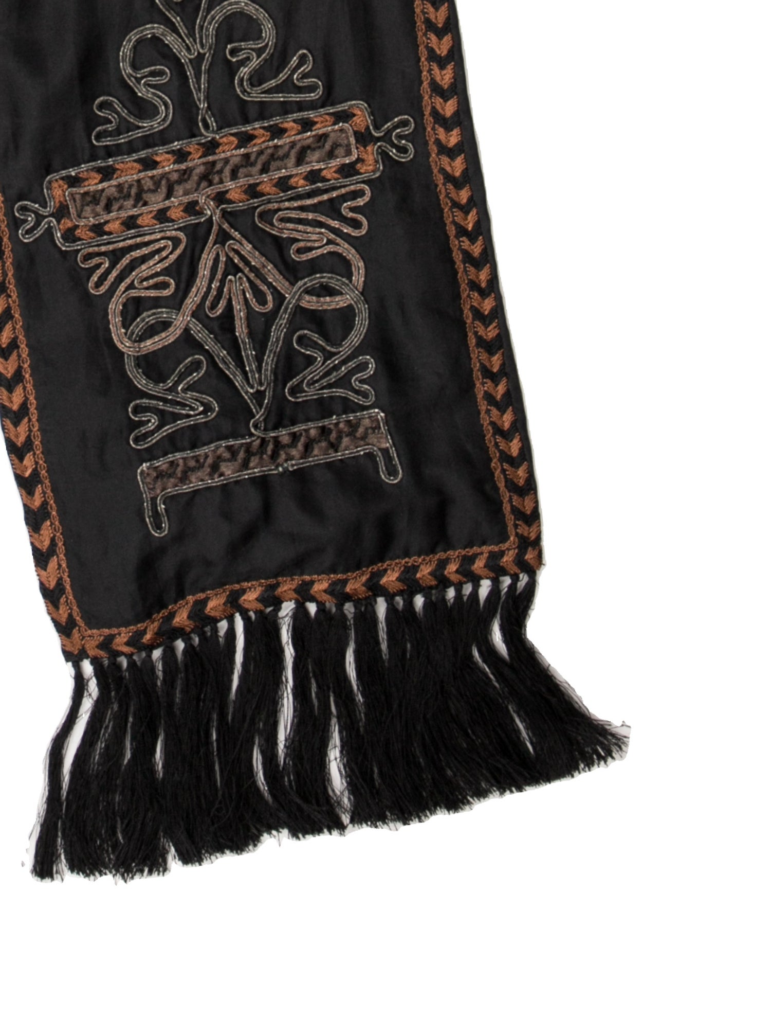 Dries Van Noten Silk Printed Scarf