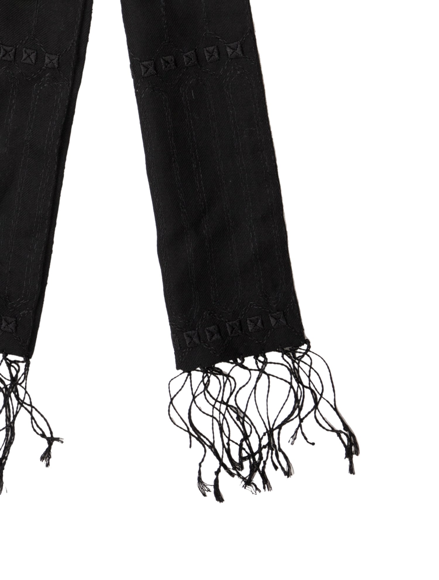 Dries Van Noten Wool Striped Scarf w/ Tags