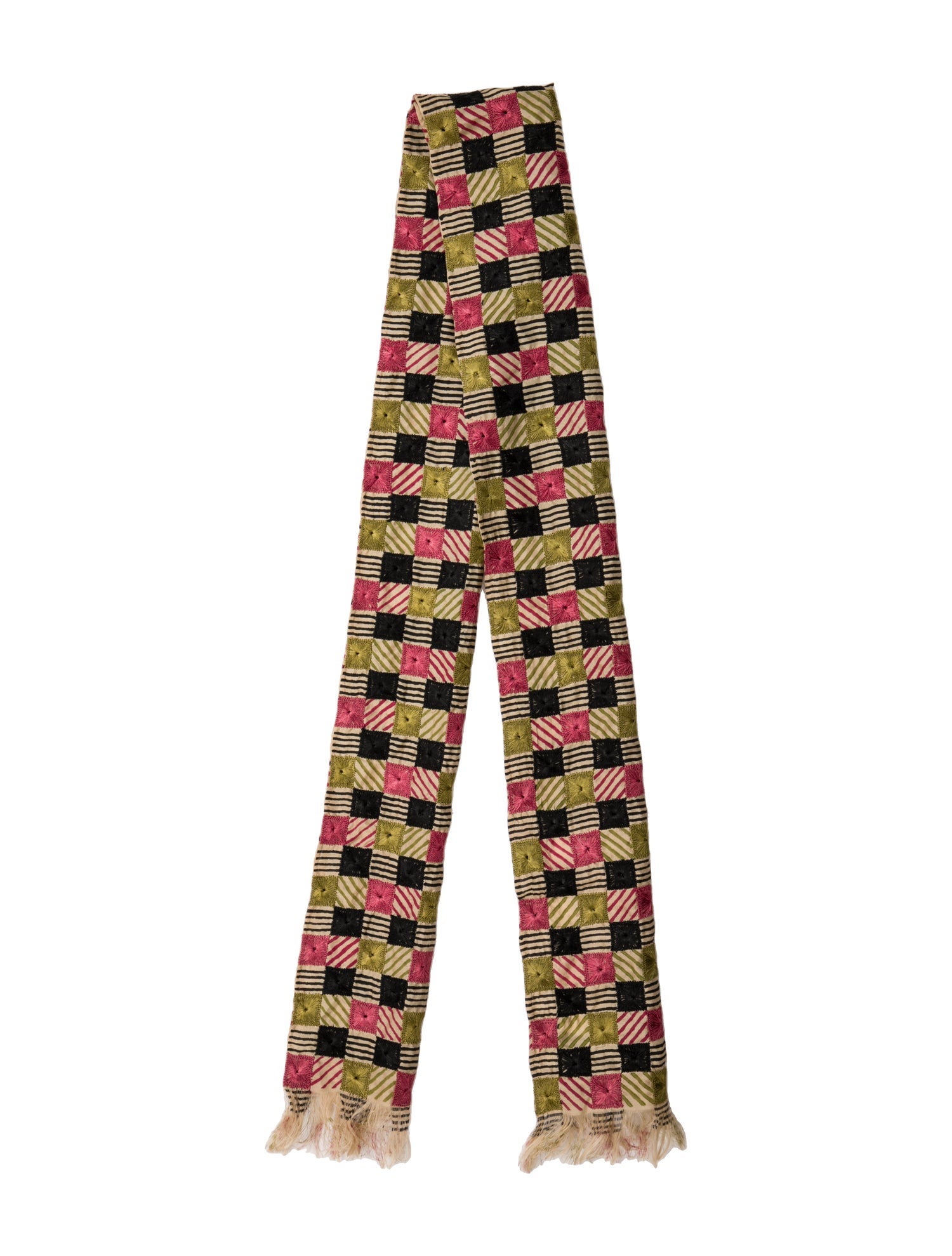 Dries Van Noten Silk Printed Scarf