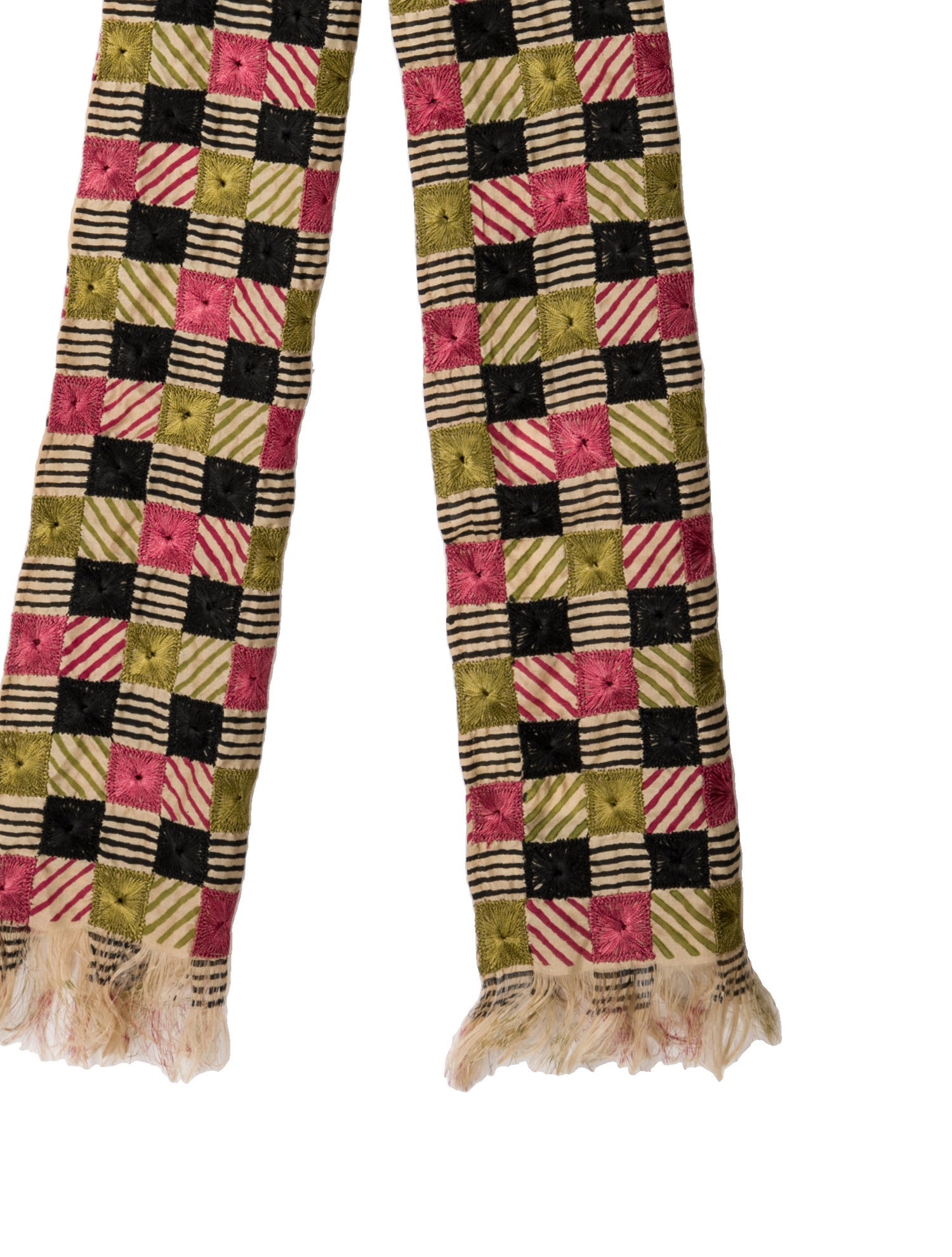 Dries Van Noten Silk Printed Scarf
