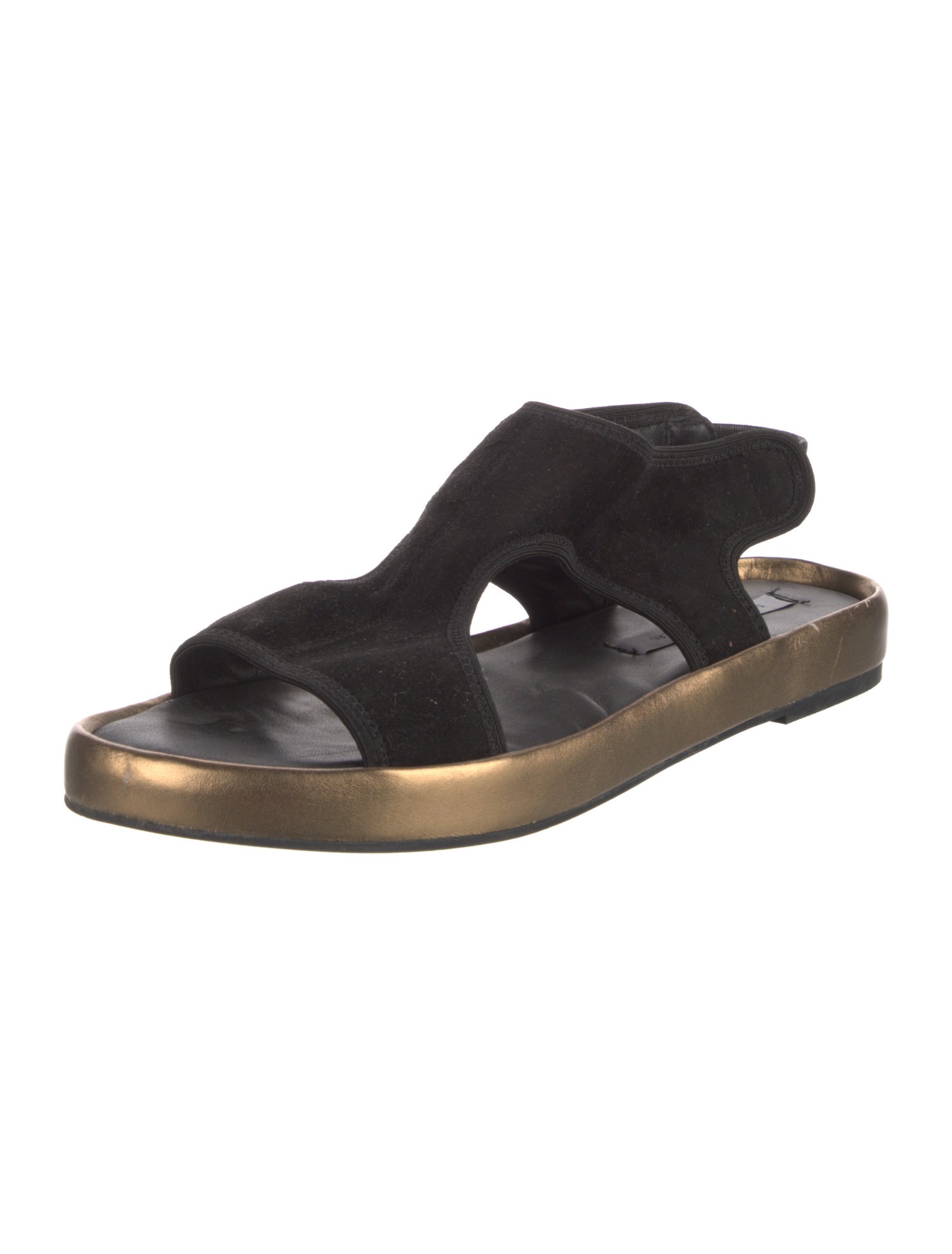 Dries Van Noten Suede Gladiator Sandals