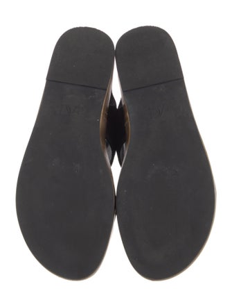 Dries Van Noten Suede Gladiator Sandals