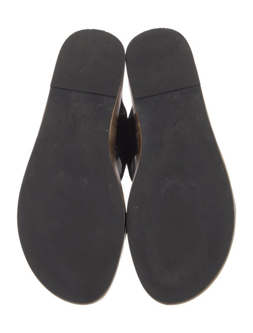 Dries Van Noten Suede Gladiator Sandals