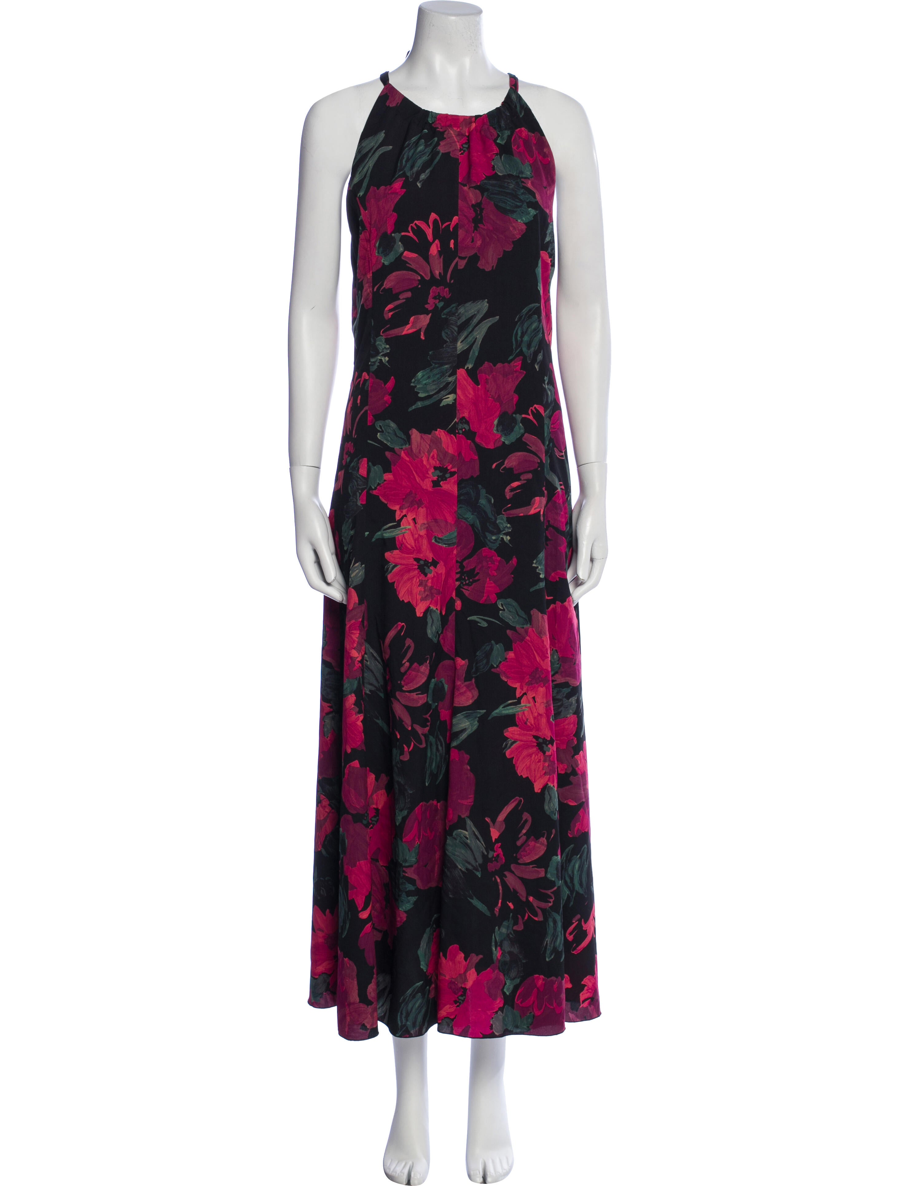 Dries Van Noten Floral Print Long Dress w/ Tags