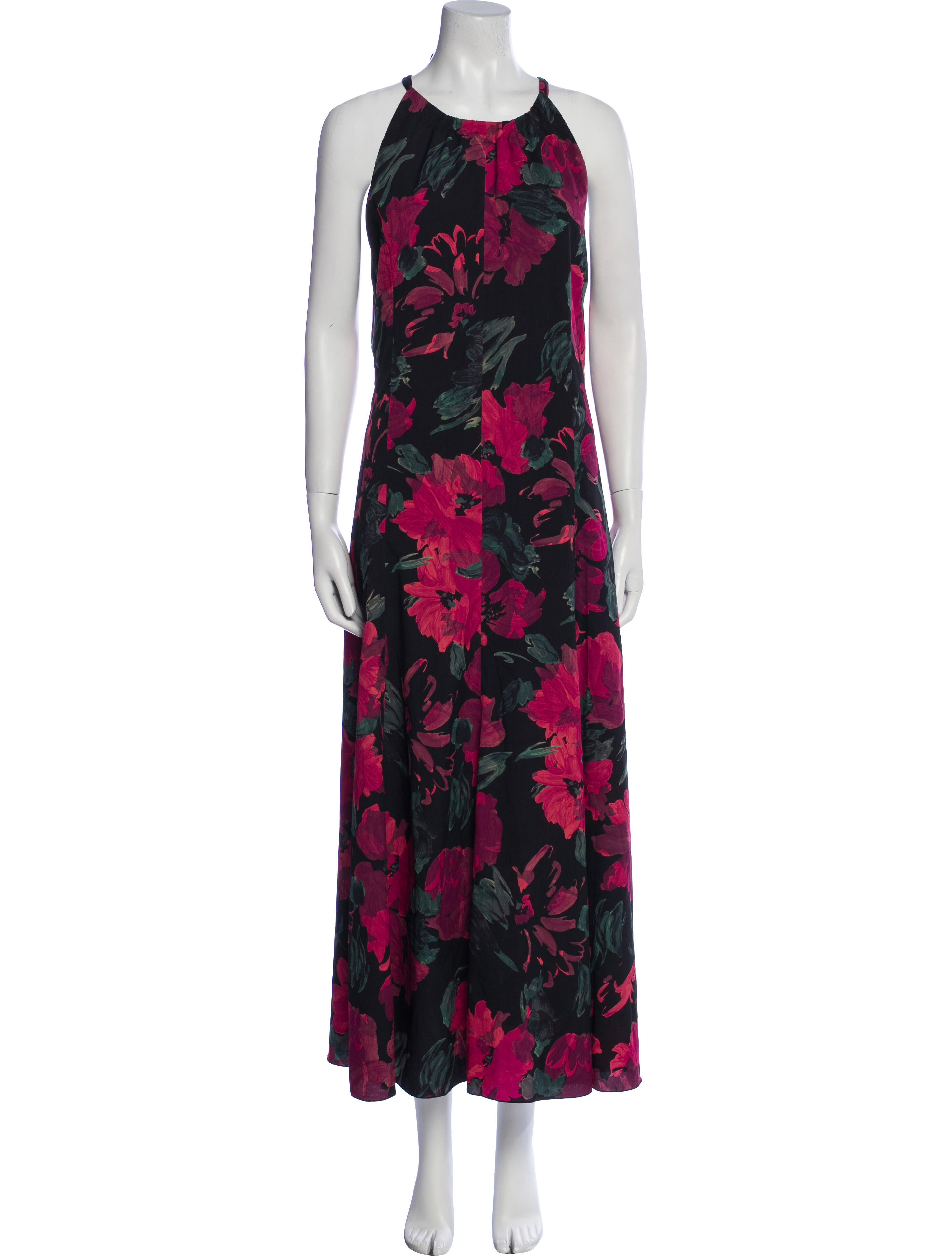 Dries Van Noten Floral Print Long Dress w/ Tags