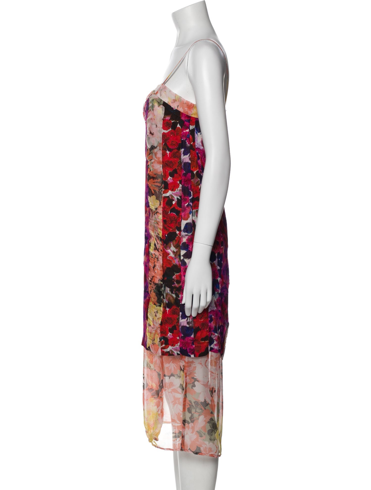 Dries Van Noten Silk Midi Length Dress