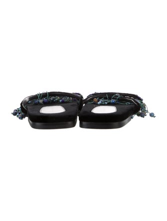 Dries Van Noten Suede Slides