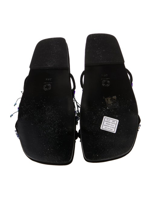 Dries Van Noten Suede Slides