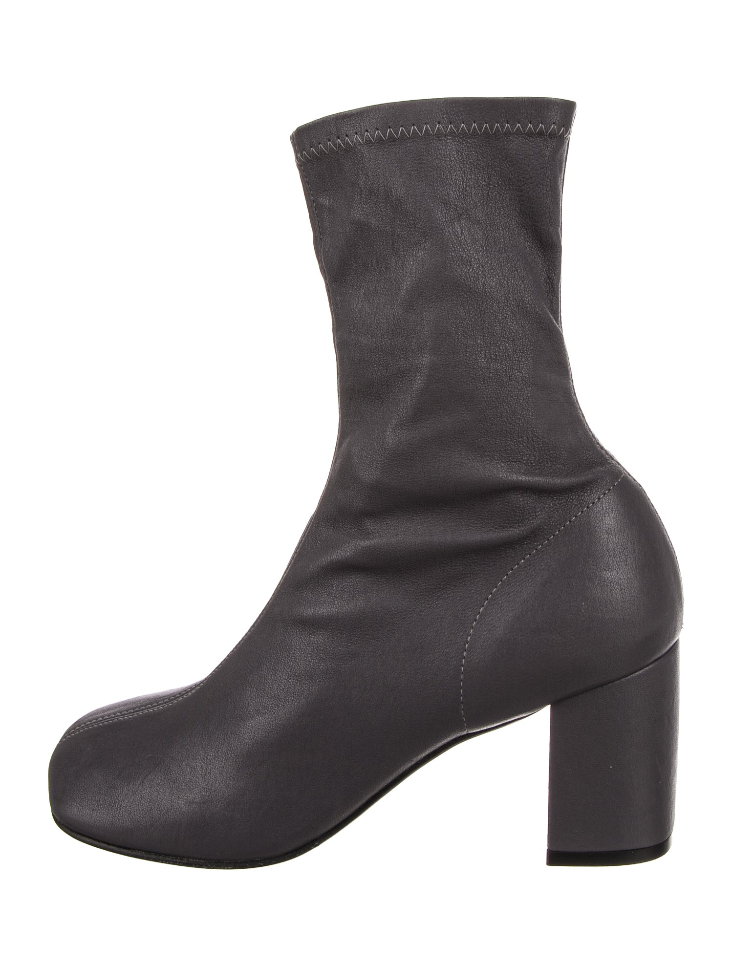 Dries Van Noten Leather Sock Boots