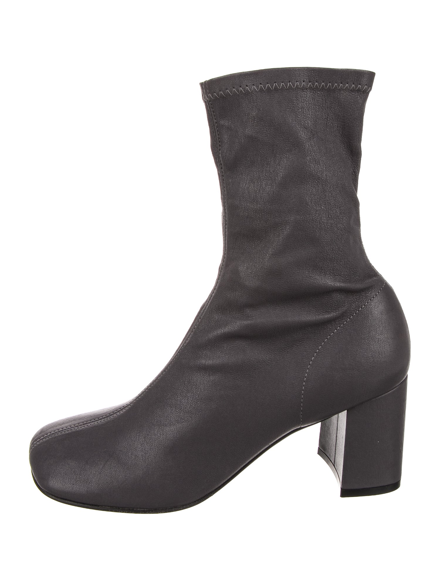 Dries Van Noten Leather Sock Boots