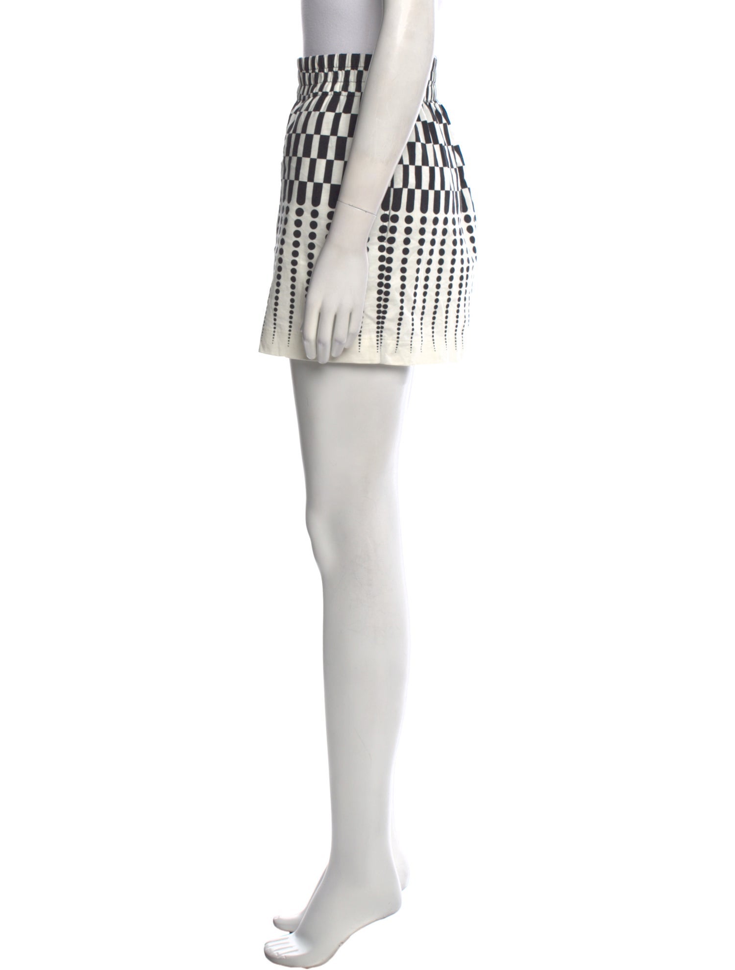 Dries Van Noten Striped Mini Shorts