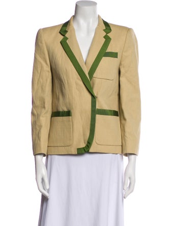 Dries Van Noten Colorblock Pattern Blazer