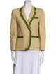 Dries Van Noten Colorblock Pattern Blazer