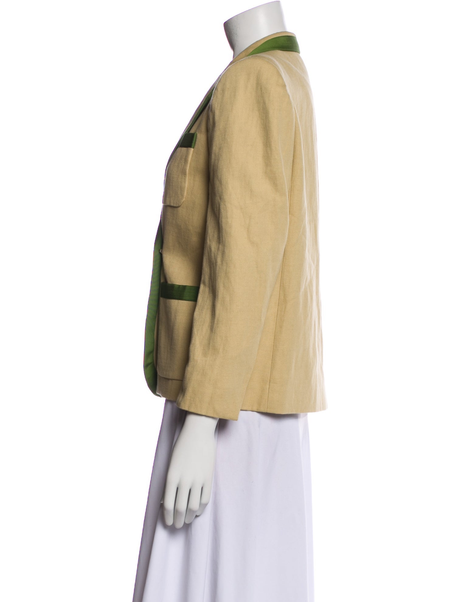 Dries Van Noten Colorblock Pattern Blazer