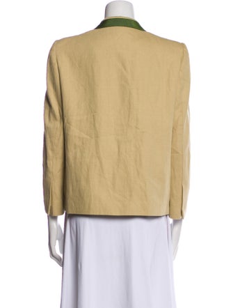 Dries Van Noten Colorblock Pattern Blazer