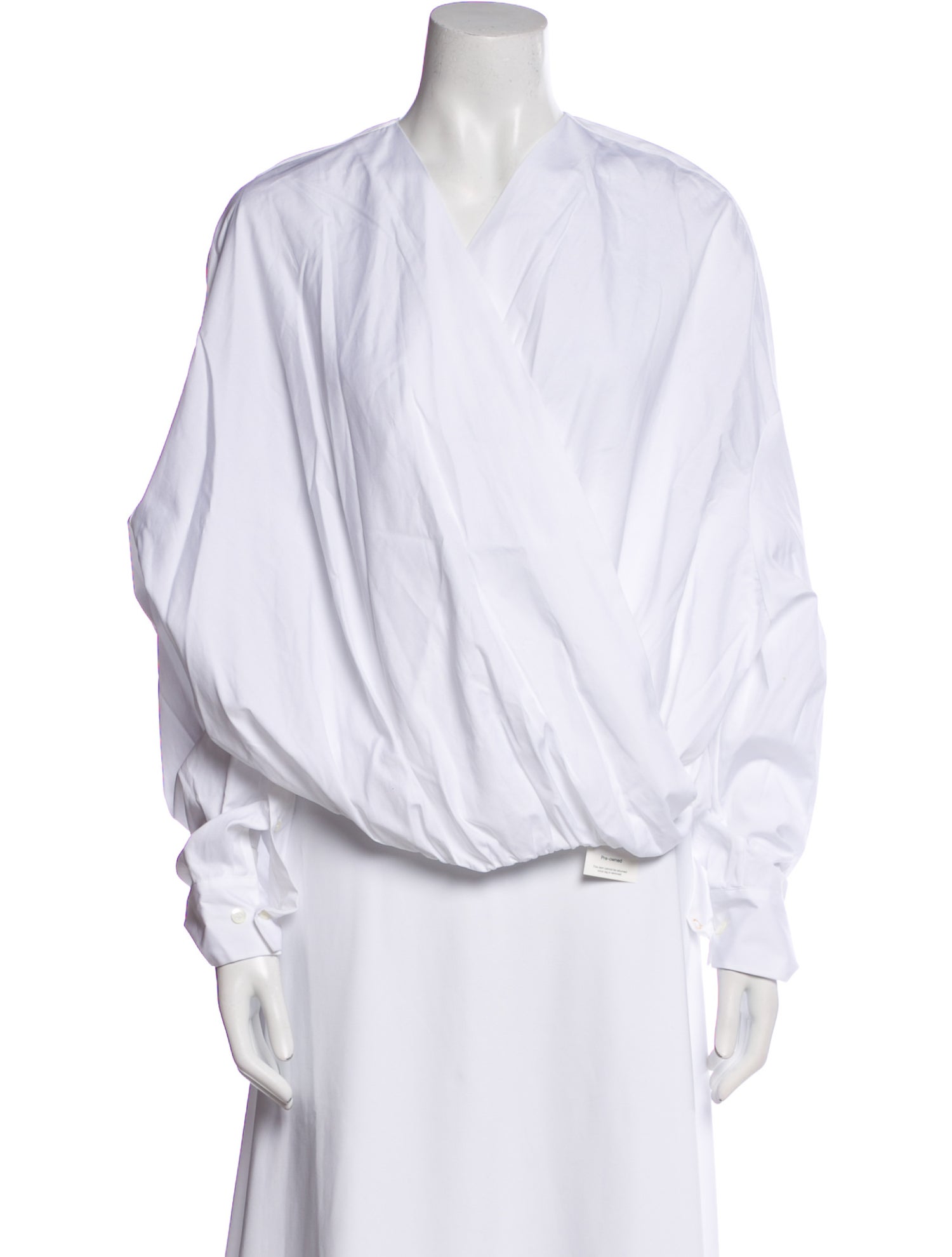 Dries Van Noten V-Neck Long Sleeve Blouse w/ Tags