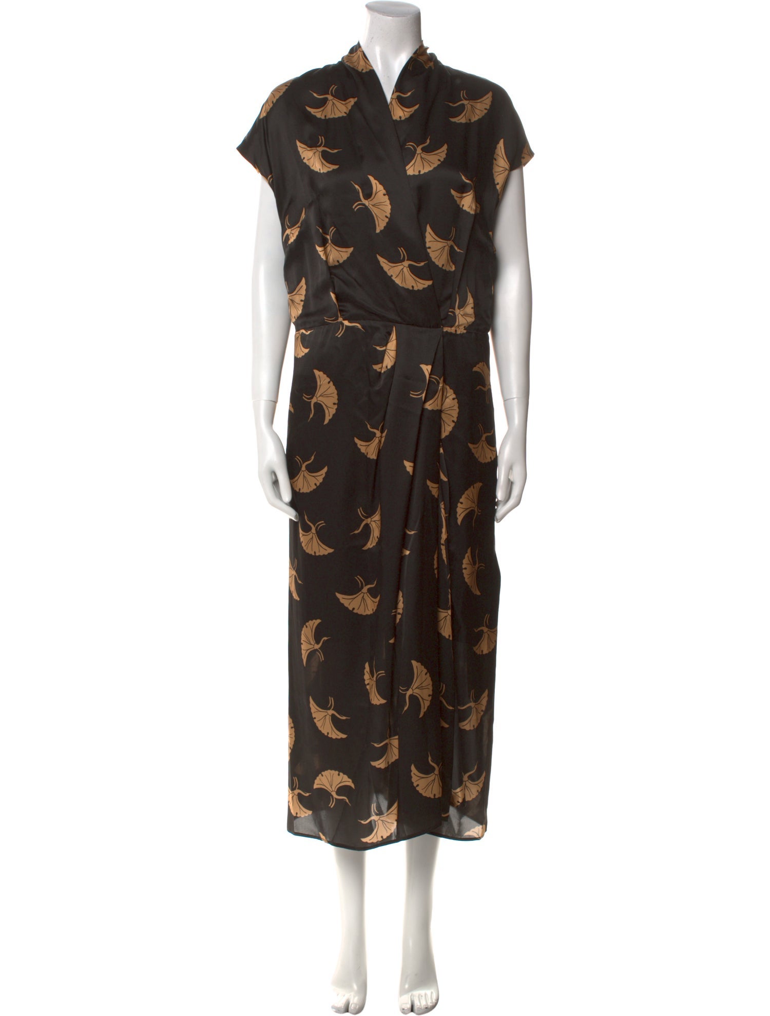 Dries Van Noten Silk Long Dress w/ Tags