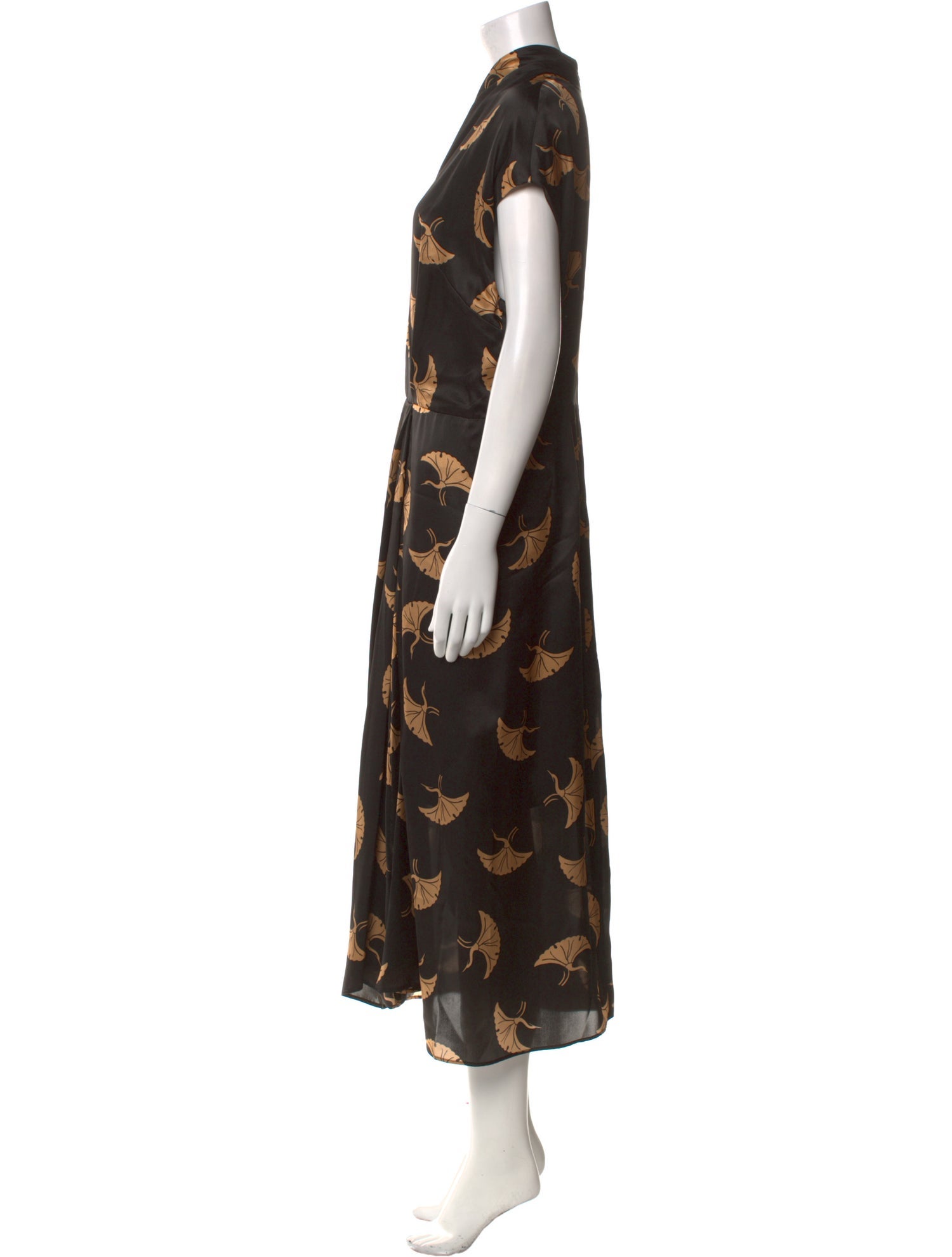 Dries Van Noten Silk Long Dress w/ Tags