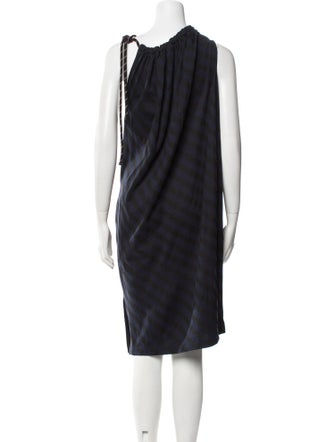 Dries Van Noten Scoop Neck Knee-Length Dress