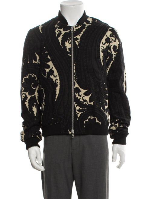 Dries Van Noten Wool Printed Jacket